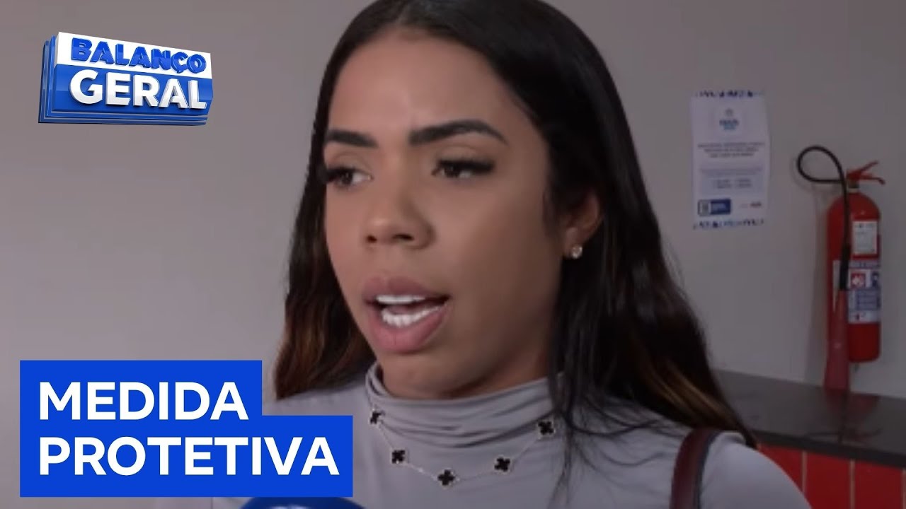 Influenciadora consegue medida protetiva contra seu ex