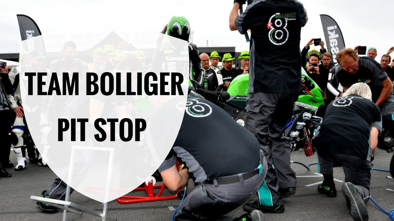 Pit Stop mit dem Endurance Team Bolliger