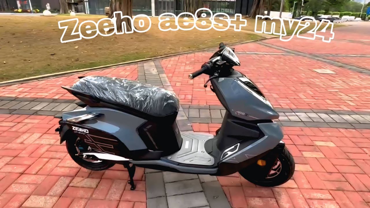 Электроскутер Zeeho ae8s+, обзор, упаковка, отправка в Россию 🛵 ⚡️