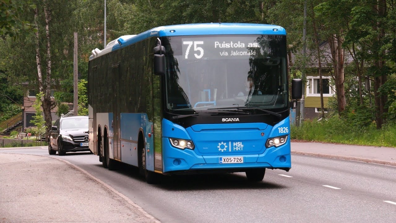 [Audio] Euro6 Scania! - Scania Citywide LE Suburban [ZF Ecolife 6AP1400B] - HelB 1826