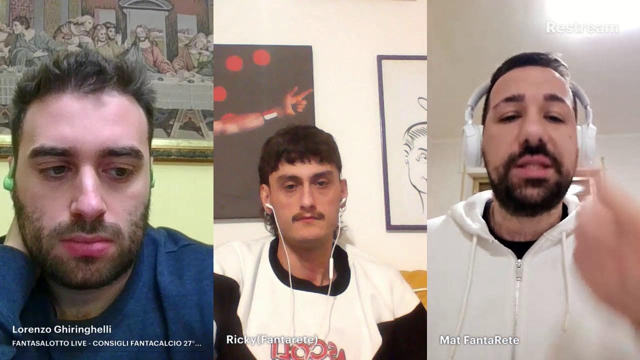 FANTASALOTTO LIVE - CONSIGLI FANTACALCIO 27&deg; GIORNATA