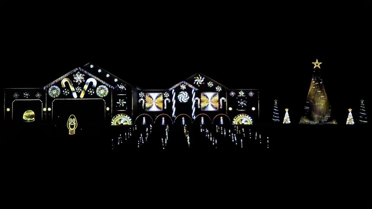 Never Enough (Loren Allred  - The Greatest Showman) Christmas Light Show 2023