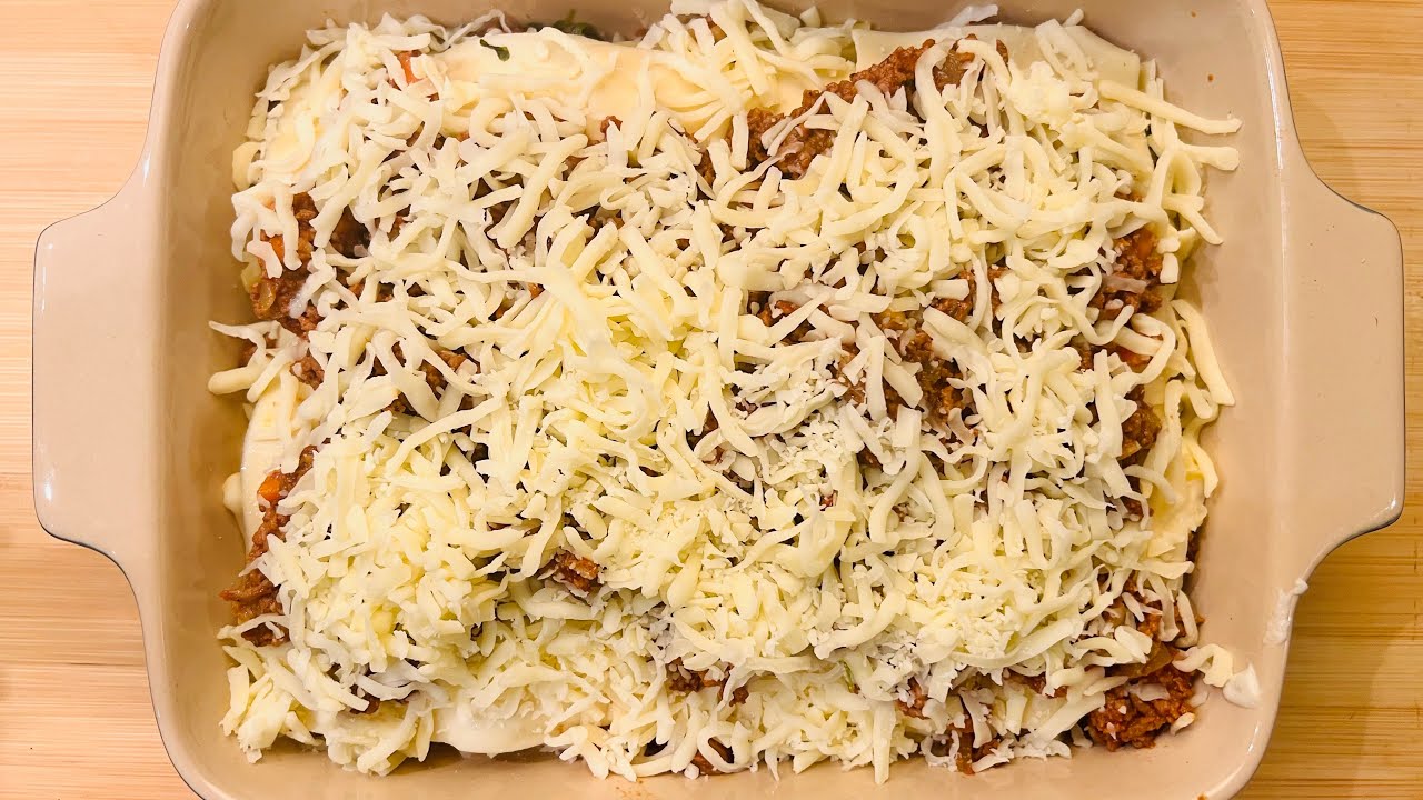 Classic Homemade Lasagna 
