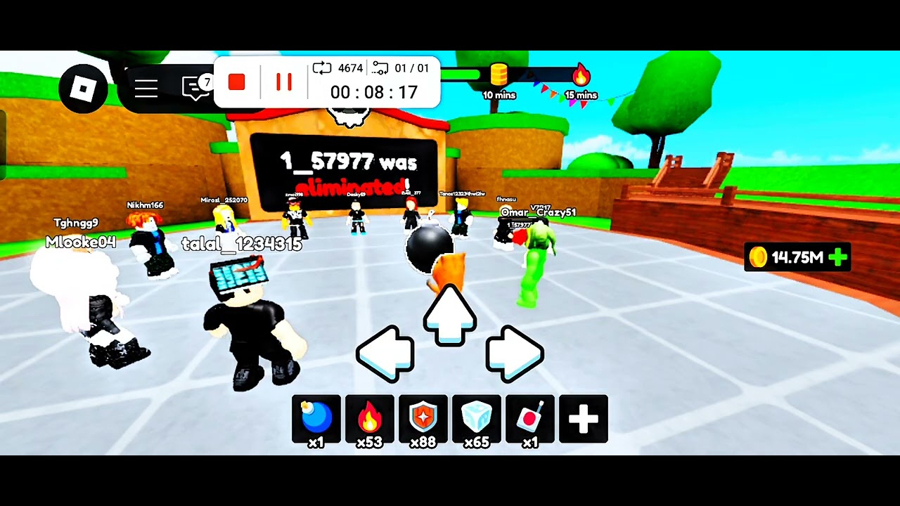 Passing the Bomb Like a Pro - Roblox Reaction Time Training