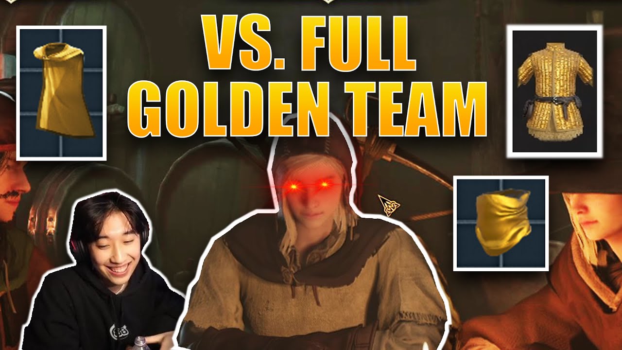 Versed a FULL GOLDEN TEAM and this happened.... |  Dark and Darker
