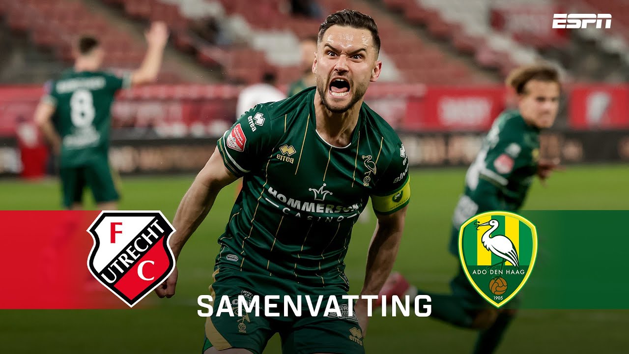 TWEE RODE KAARTEN en KRANKZINNIGE SLOTFASE!😱 | Samenvatting Jong Utrecht - ADO Den Haag