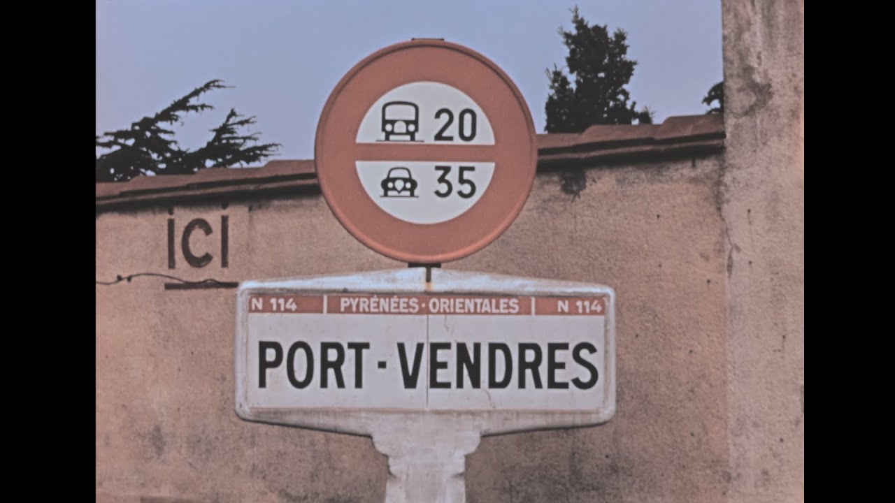 Port-Vendres 1955 archive footage