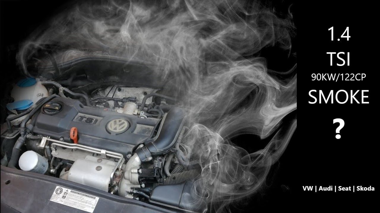 FIX VW Golf 1.4 TSI Mk VI 6 2010 90KW/122 CP Engine smoke from the turbocharger area Skoda Audi Seat