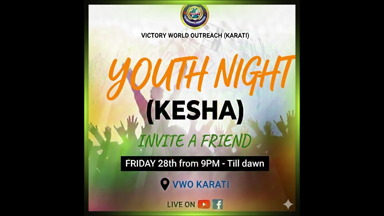 Youth Night Service (Kesha)  28/11/2025
