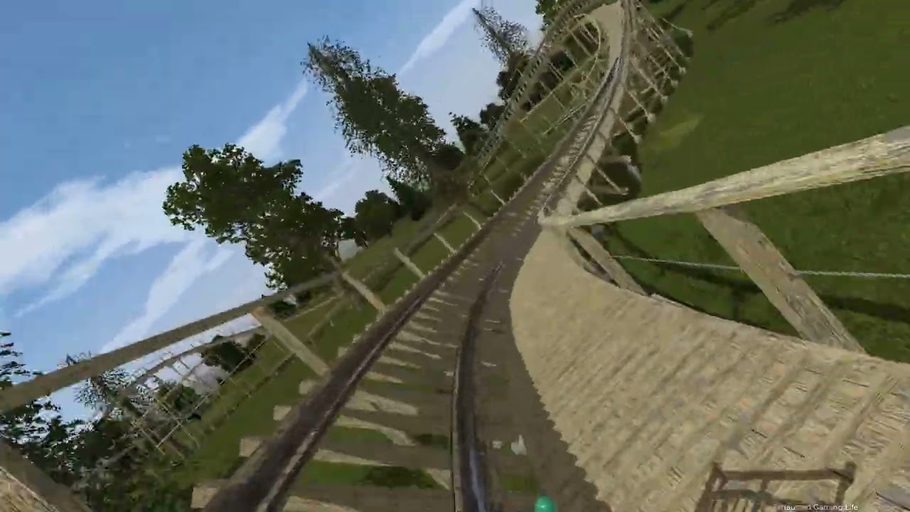 Scenic Run Park Roller Coaster Simulation
