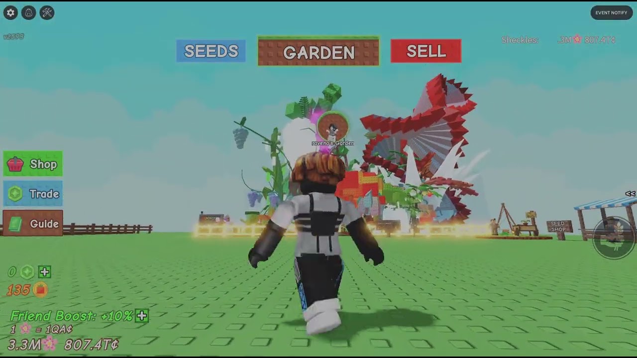 Jogando grour a garden