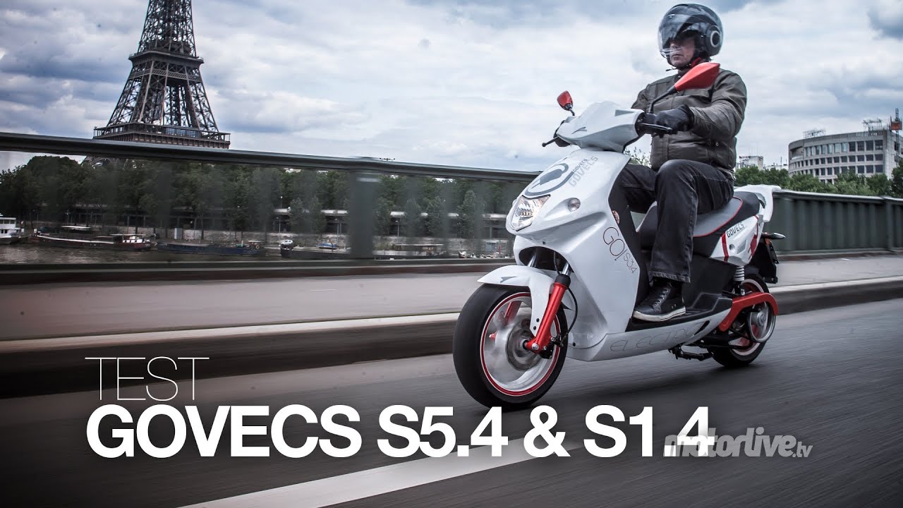 TEST | Scooters électriques GOVECS 3.4 & 1.4