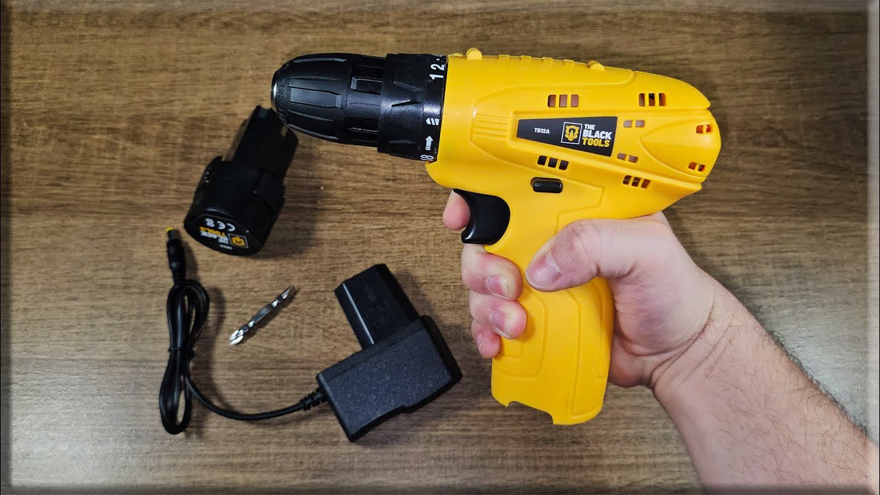 Parafusadeira THE BLACK TOOLS TB12A: Vale a Pena? Review Completo!