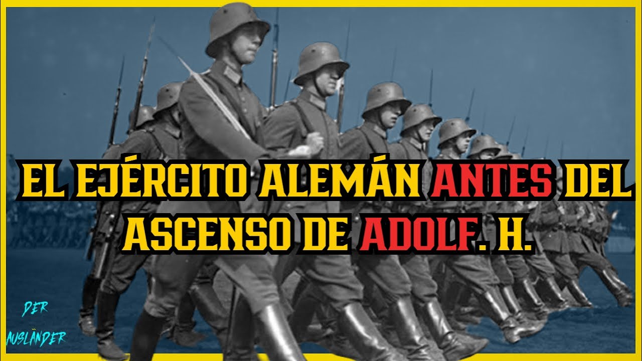 La Reichswehr. El DIMINUTO ej&eacute;rcito del pacto de Versalles.