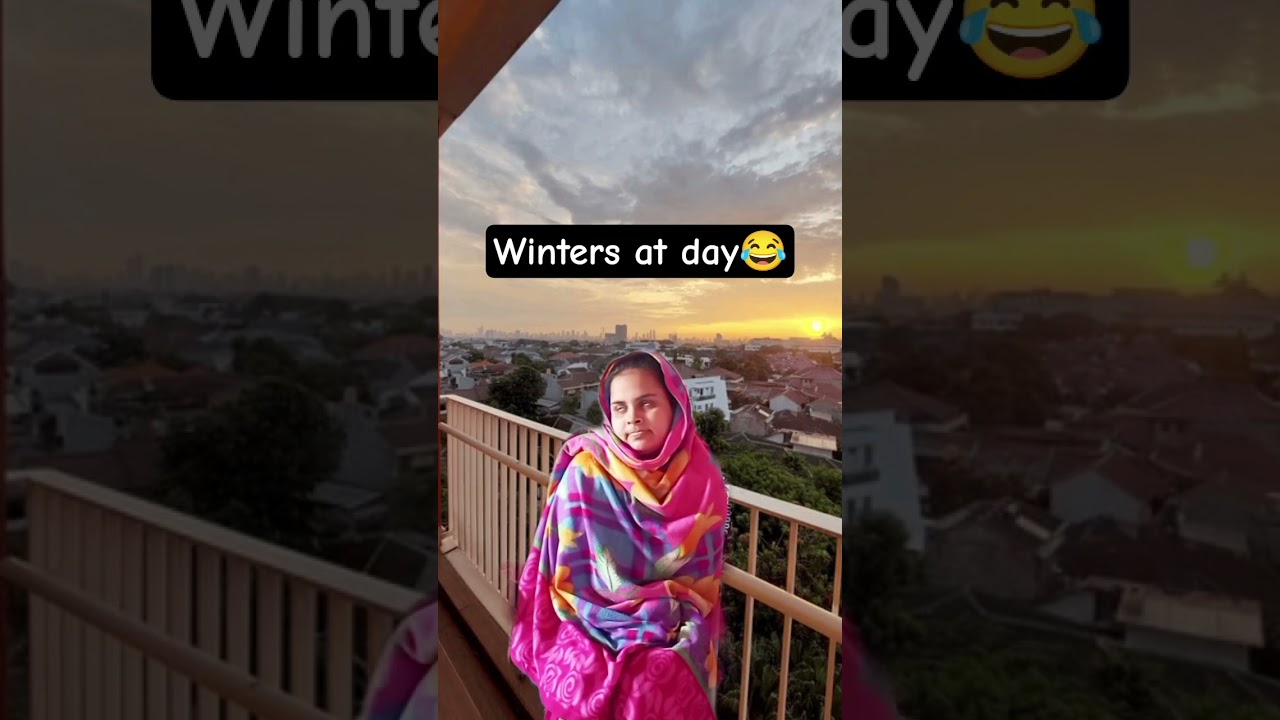 Winters time🥶😂 