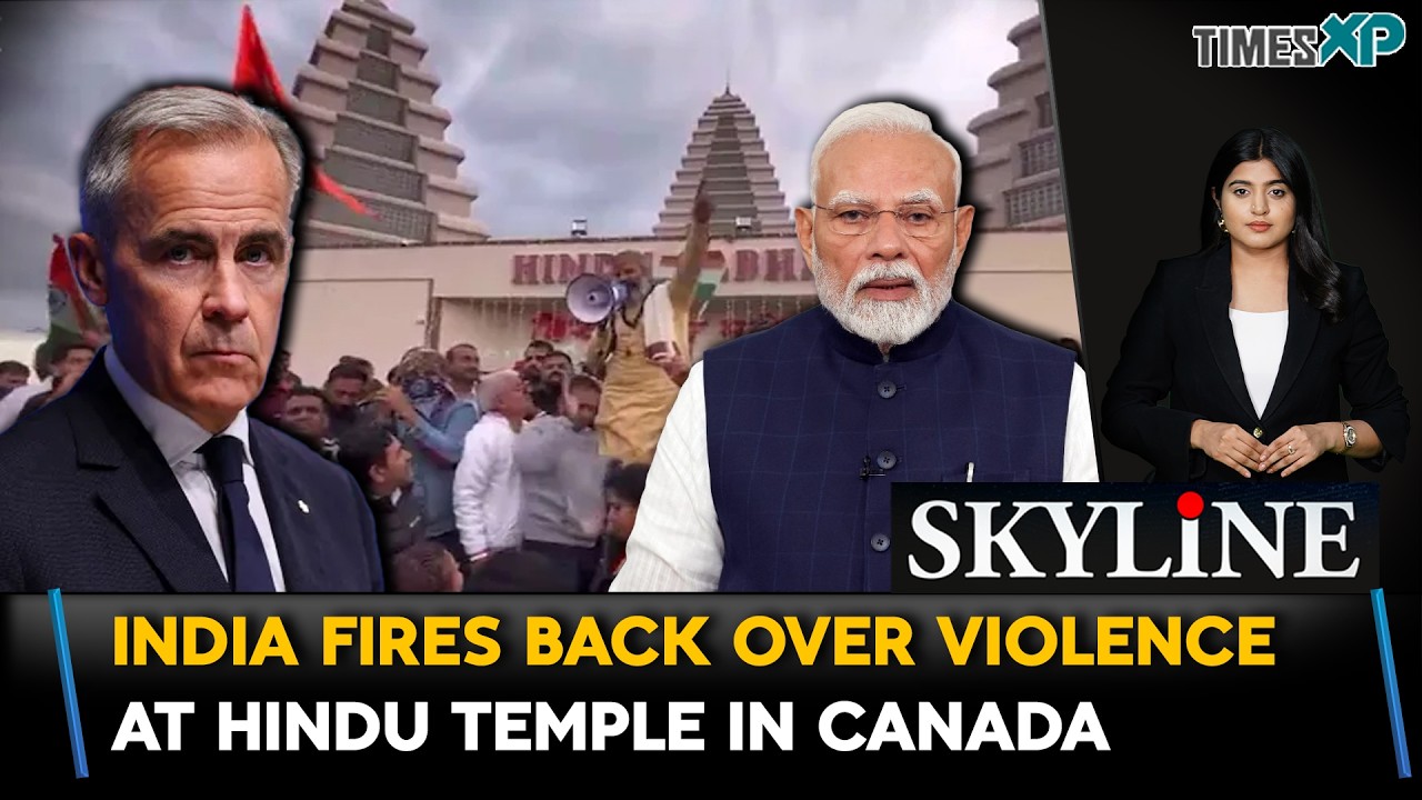 India Fires Back Over Violence At Hindu Temple In Canada| Indians In Canada