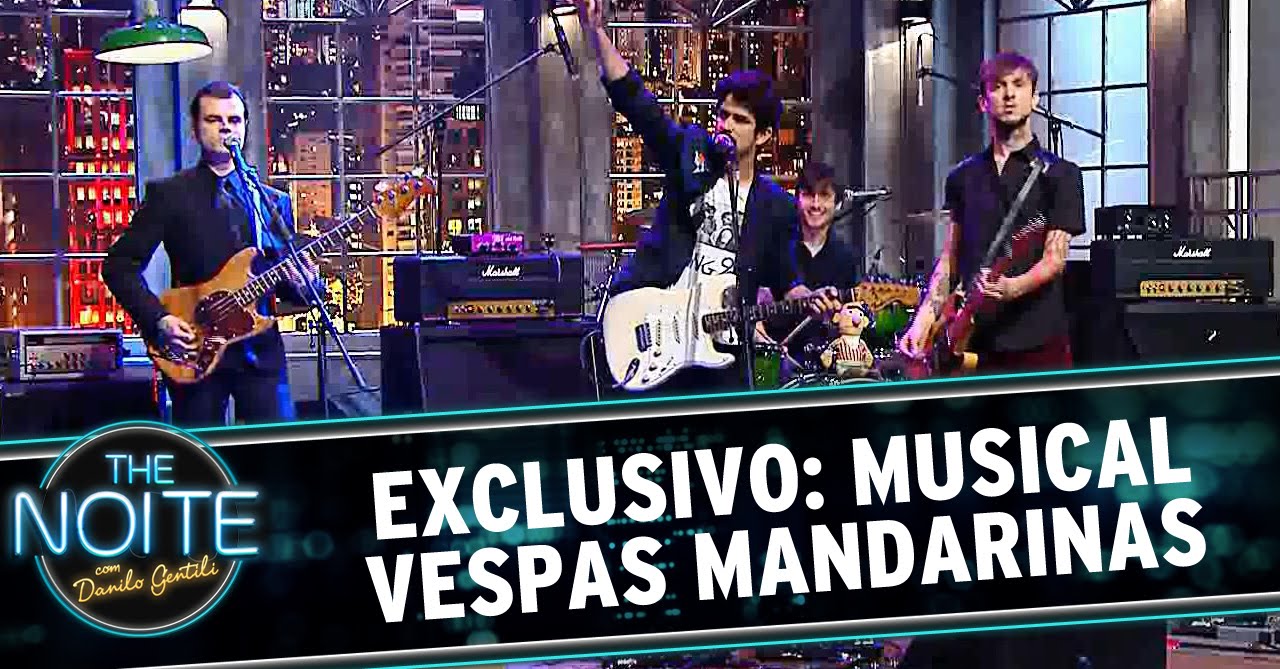 The Noite (07/10/14) - Vespas Mandarinas tocam 