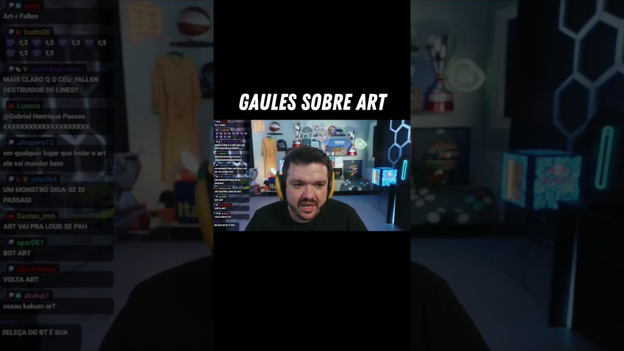 Gaules sobre arT #cs2 #cs #gaules #art #furia