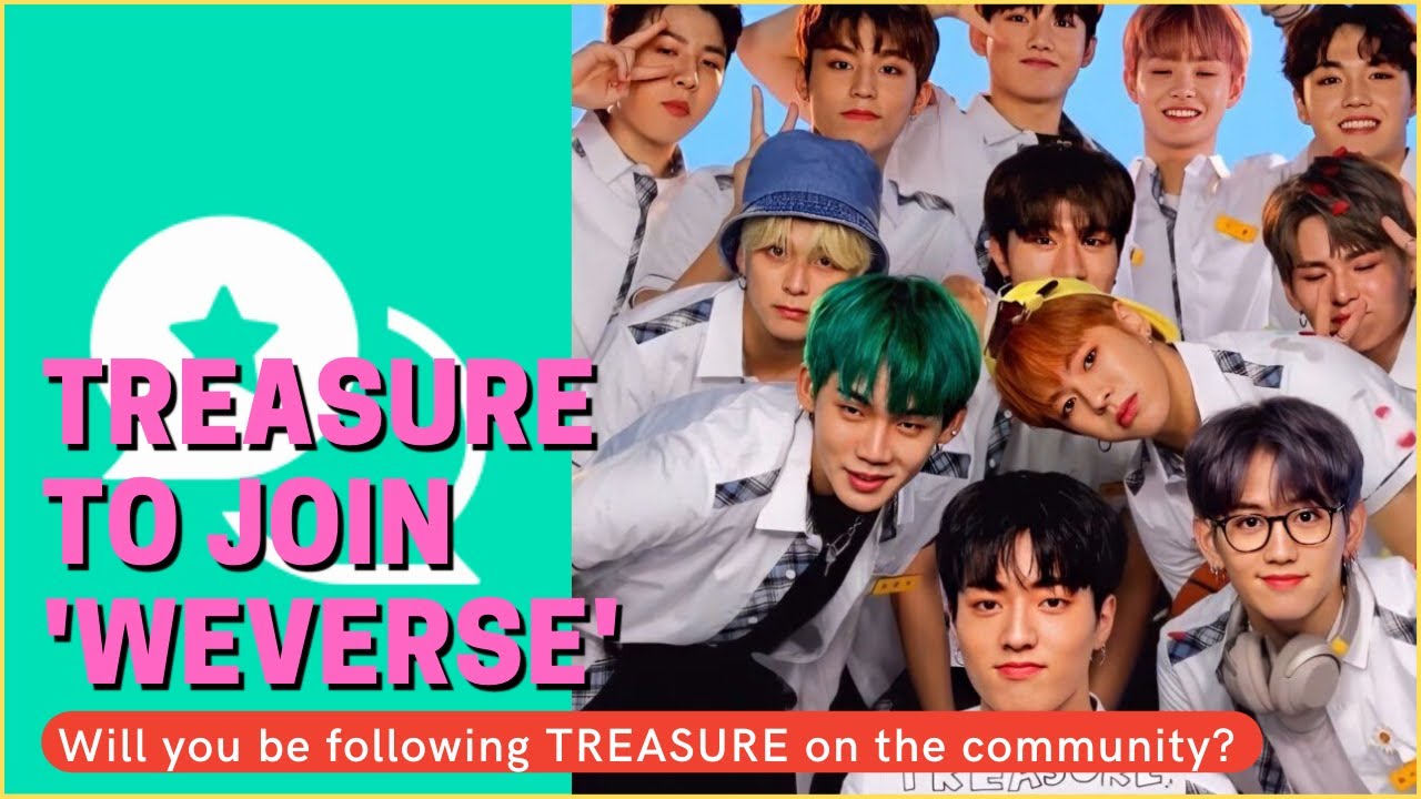 TREASURE to join 'Weverse' Community