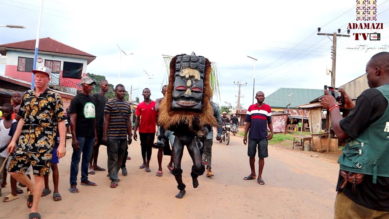Ekpo Ibom Village Arochukwu May 2024 - Adamazi TV ! Masquerade Dance Video