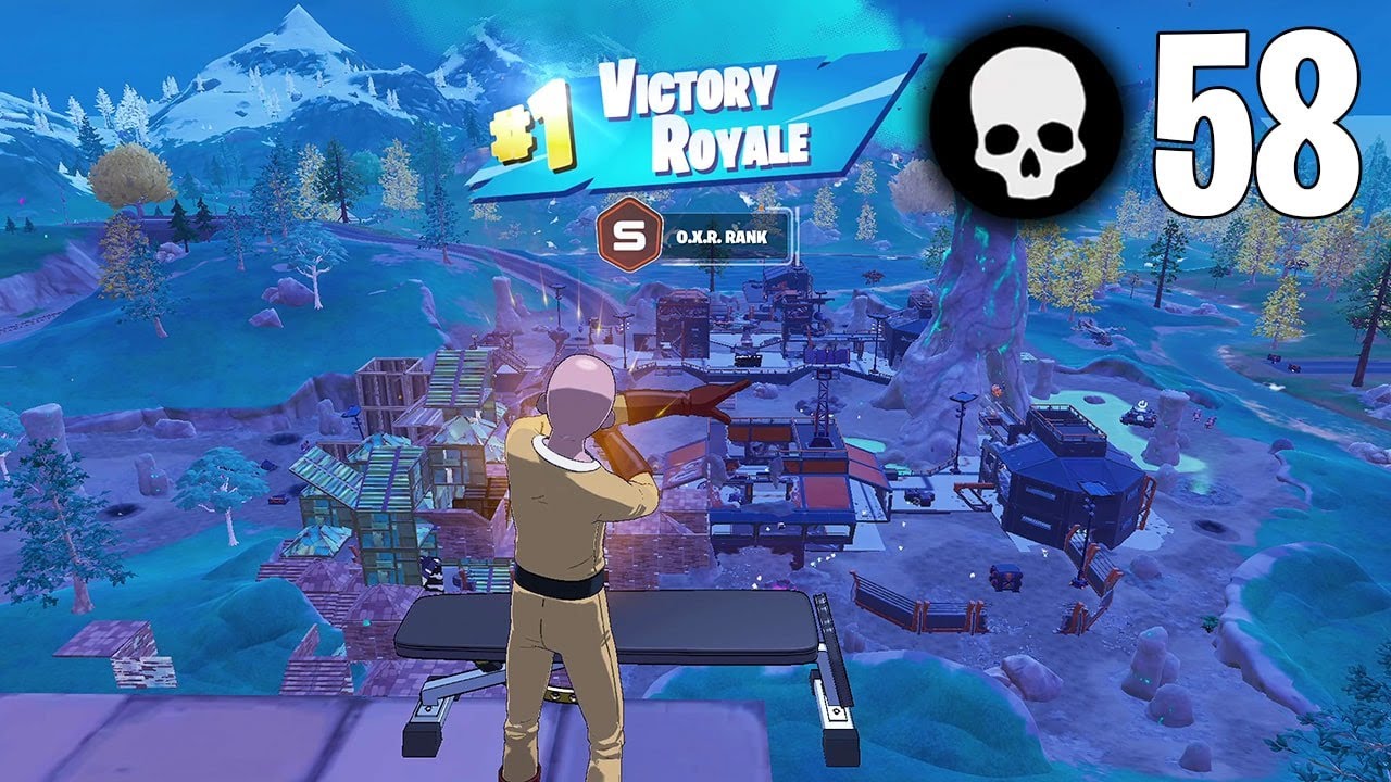 58 Elimination Solo vs Squads Wins (Fortnite Chapter 6 Gameplay Ps4 Controller)