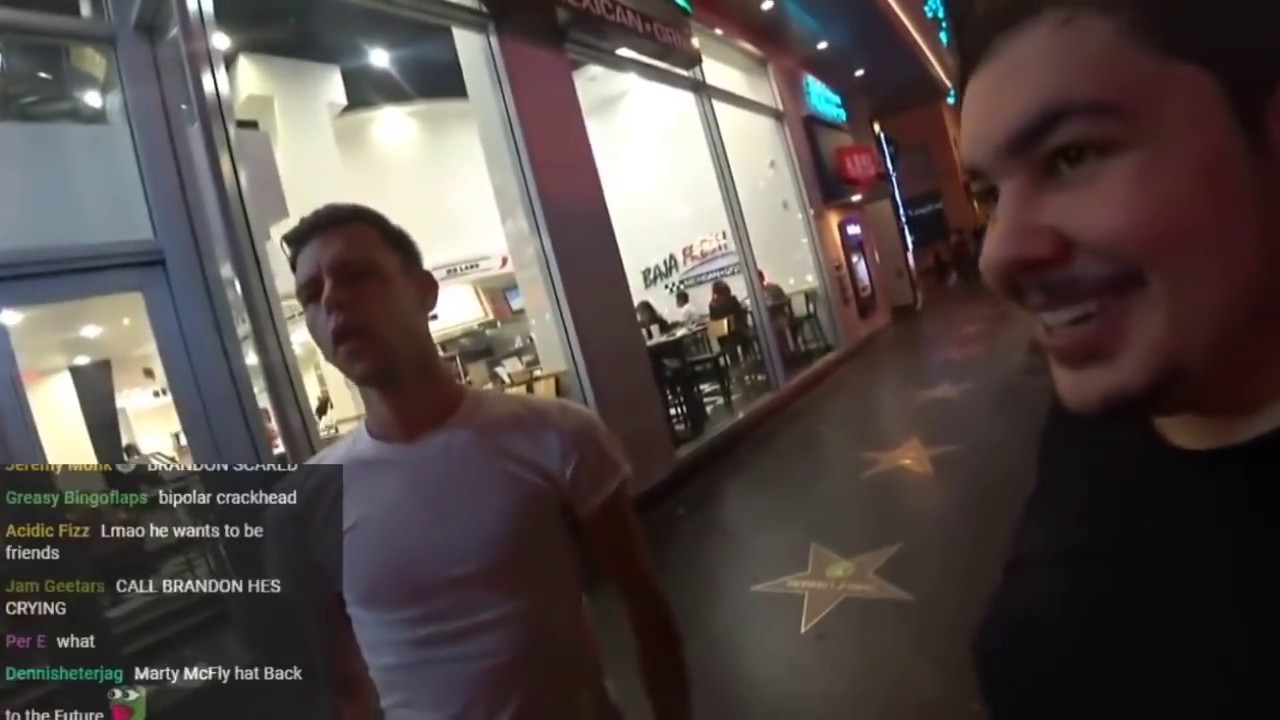 Ice Poseidon vs Hampton Brandon - Full Confrontation w/ Fight 👊