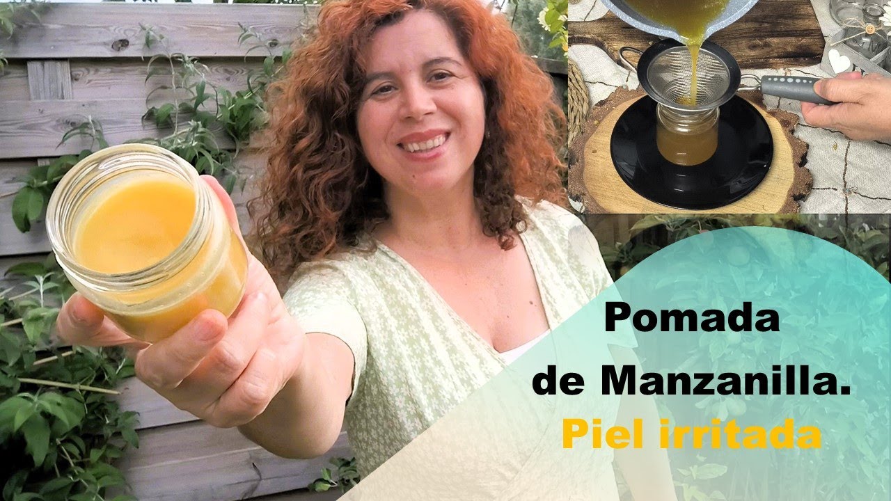 Crema casera de Manzanilla. Para piel irritadas. No falla!