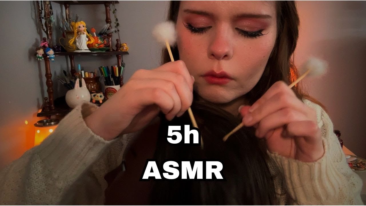 ASMR 5 HOURS - Scalp Check & Hair Play - For When You Need Sleep 🪳💤