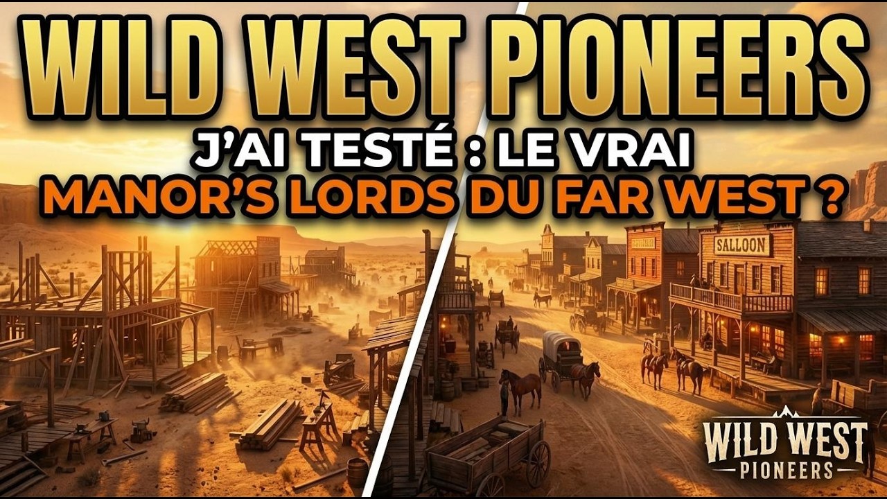 Le Manor's Lords du Far West? | Wild West Pioneers Démo - Mon Avis | TEST