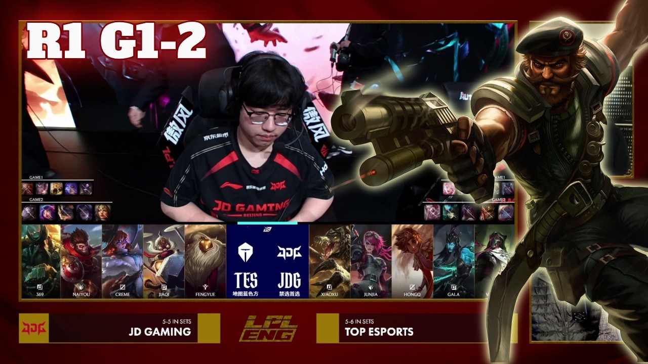 TES vs JDG - Game 2 | Round 1 S16 LPL Winter Playoffs 2026 | Top Esports vs JD Gaming G2 full