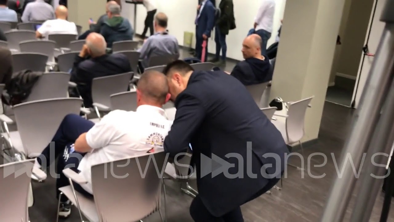 Inter-Empoli, Spalletti consola Andreazzoli in sala stampa
