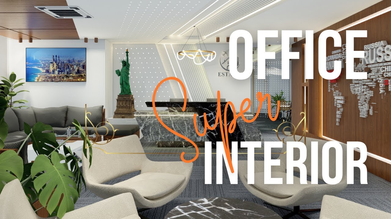 VISA Consulting Office Interior | Reception, Lounge & Consulting Zones | PRODHAN's Design Studio