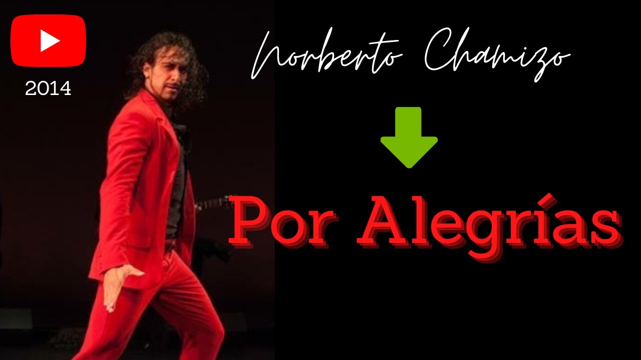 Flamenco Alegr&iacute;as - Bailaor Norberto Chamizo - USA 2014