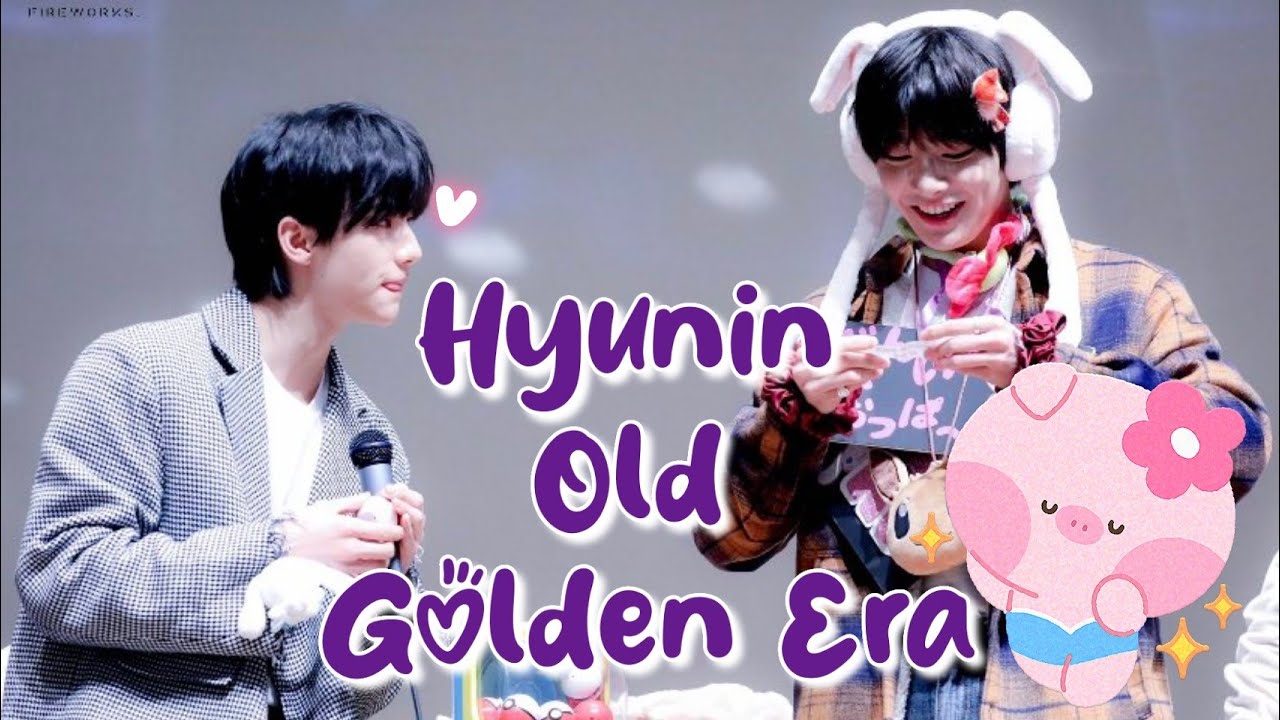 Hyunin golden era😭🖤||Old hyunin moment🖇😻