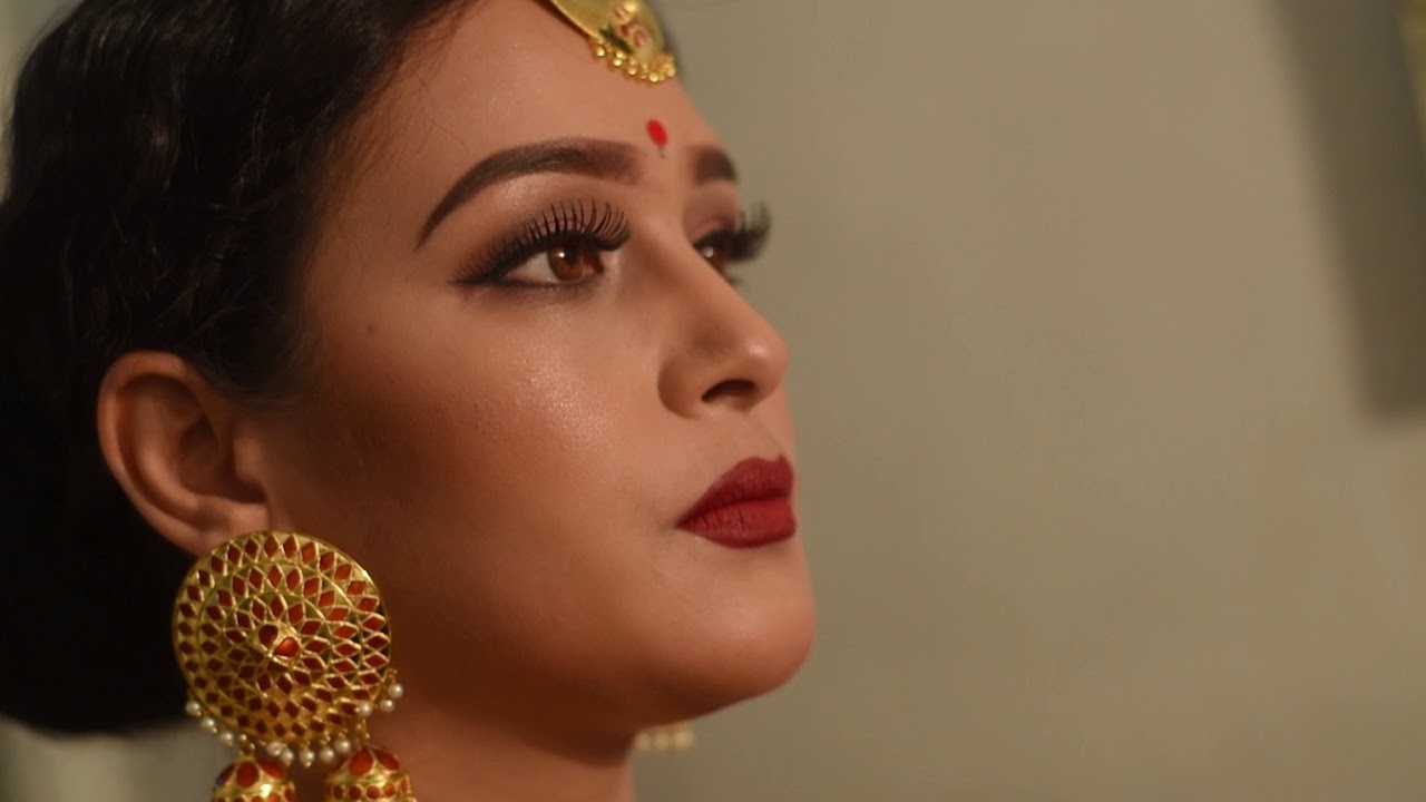 Athenian Makeup & Photoshoot with Aimee Baruah & Arundhati Bora  ( Assamese Actress )