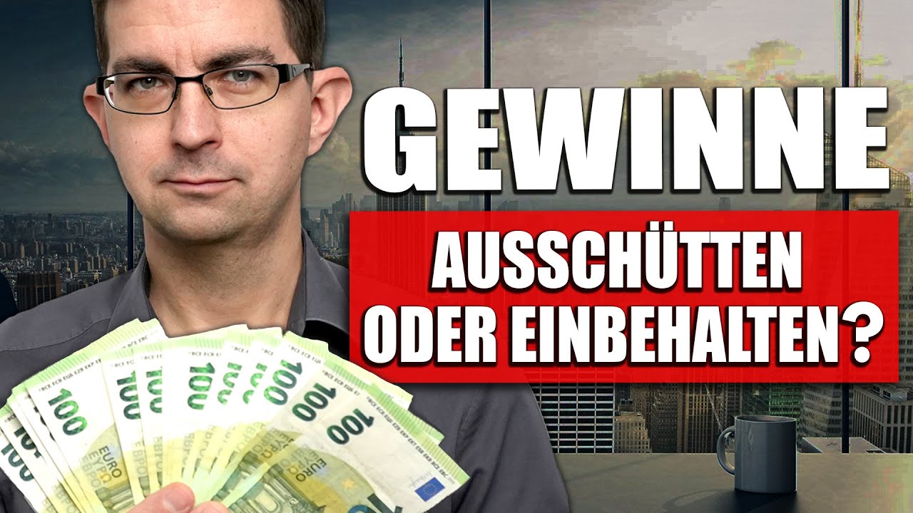 Bilanzgewinn richtig ausschütten: Diese 3 Varianten solltest du kennen!
