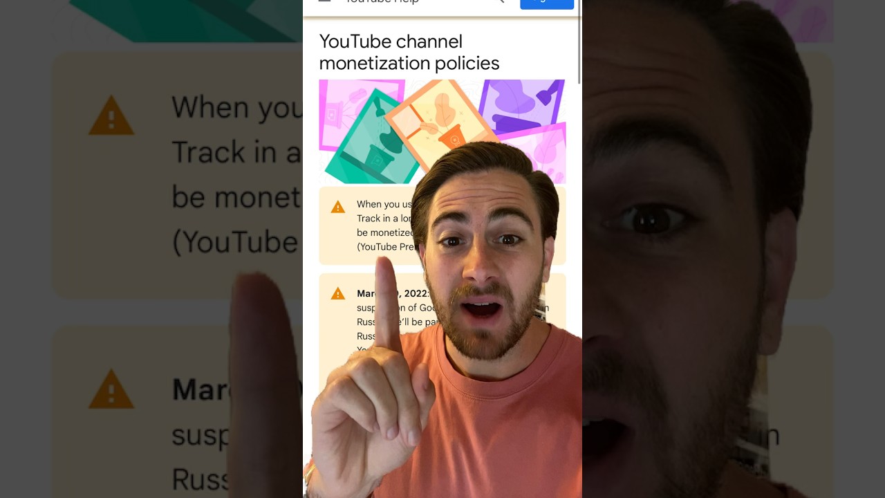 Как монетизировать короткие видео на YouTube с 0 подписчиками #shorts