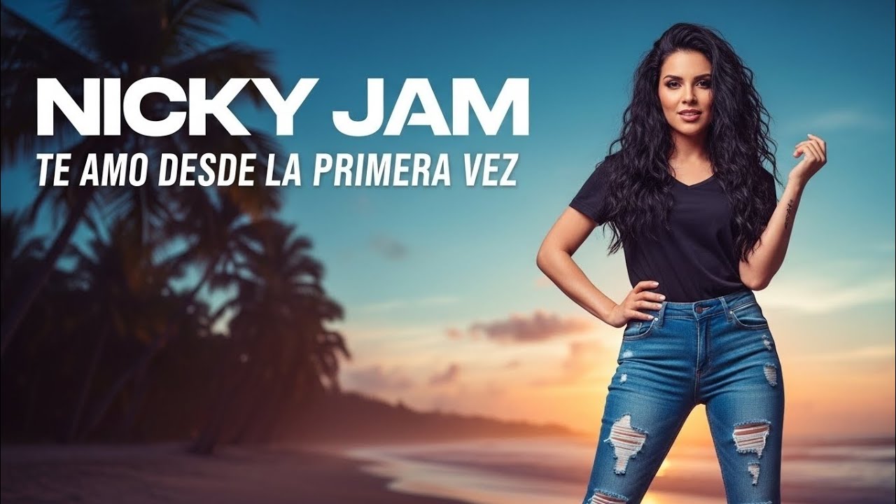 NICKY JAM (IA) TE AMO DESDE LA PRIMEIRA VEZ - REGGAETÓN ROMÂNTICO - LA MÚSICA 