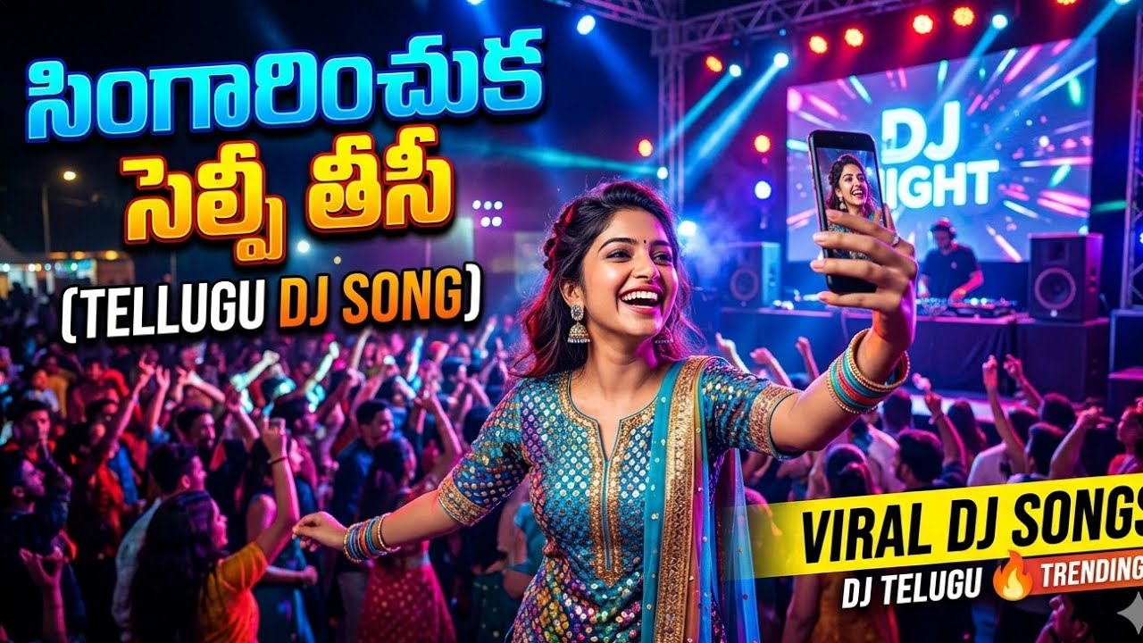 # DJ MASS SHORT VIRAL SONG 2026 #“సింగారించుక సెల్ఫీ తీసీ”  #dj , #djsongs 