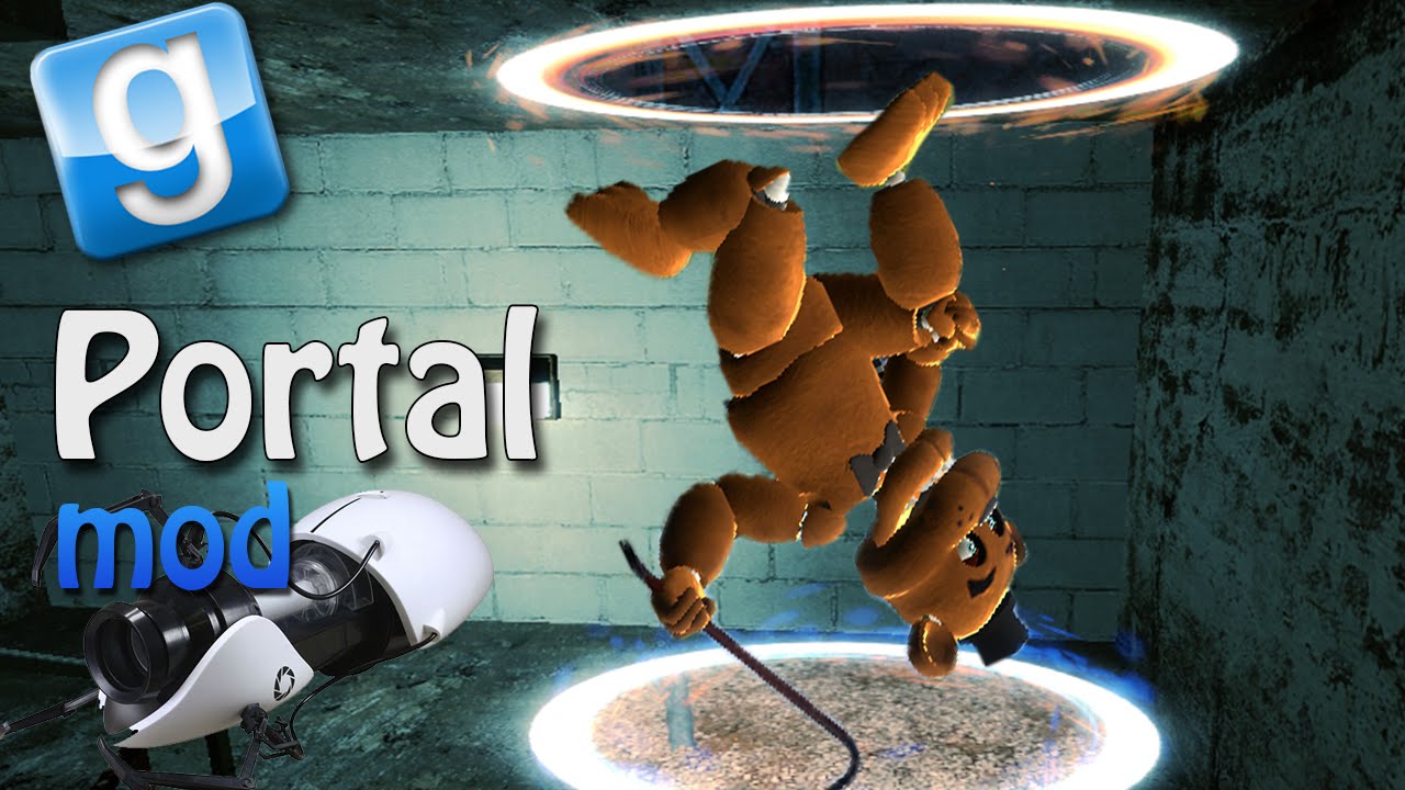 Garry's Mod PORTAL IN GMOD! (Gmod Sandbox Funny Moments)
