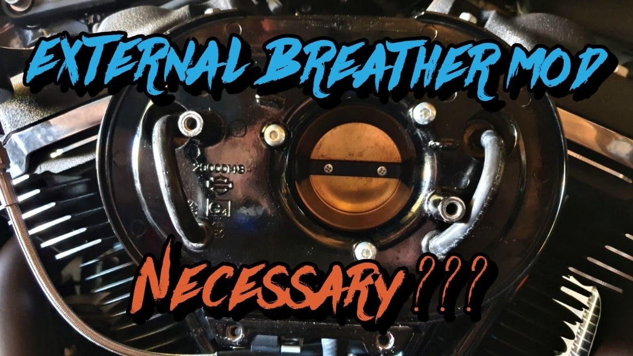 M8 external breather mod (Softail street bob)