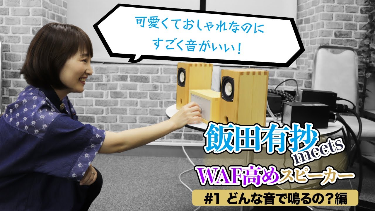 【試聴！】「MICRO_NC4 ピーラーコンビネーション」飯田有抄 meets WAF高めスピーカー　#1 どんな音で鳴るの？編