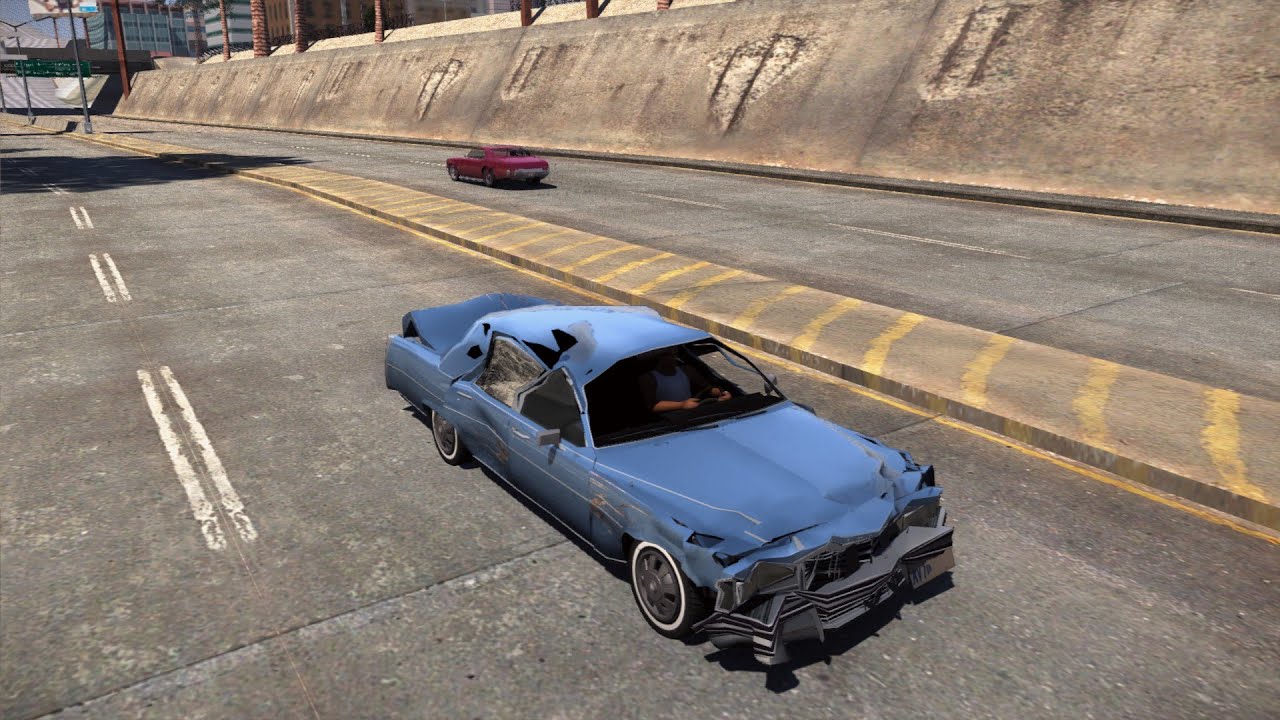 GTA SA - Realistic Vehicle Deformation Mod