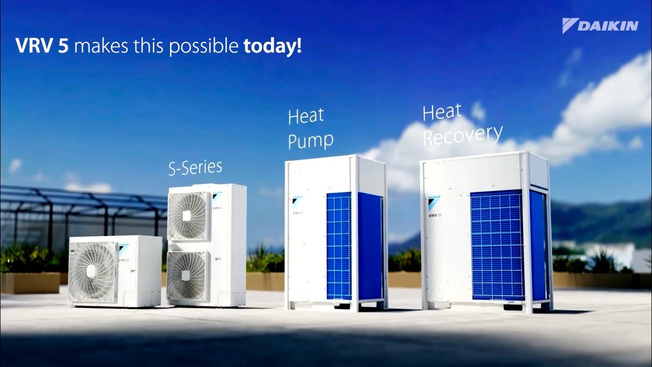Revolutionize Your Building's Efficiency with Daikin VRV 5 Heat Pump | Lower CO₂ Now