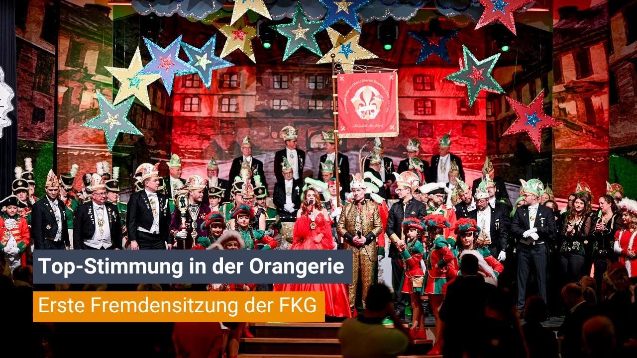 FULDA: Top-Stimmung in der Orangerie - Erste Fremdensitzung der FKG