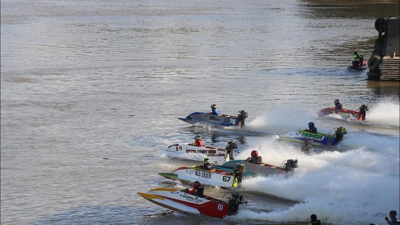 Lumba Power Boat 2025 Pesta Kanowit || Makan 100 hari Uncle Charles