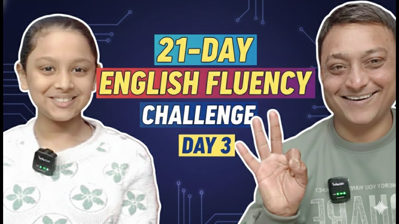 English Speaking Practice: Day 3 | Shadowing Practice & Sentence Logic