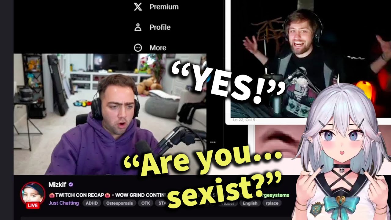 Mizkif gets Soda in trouble with Vei - Hardcore Wow Quiz