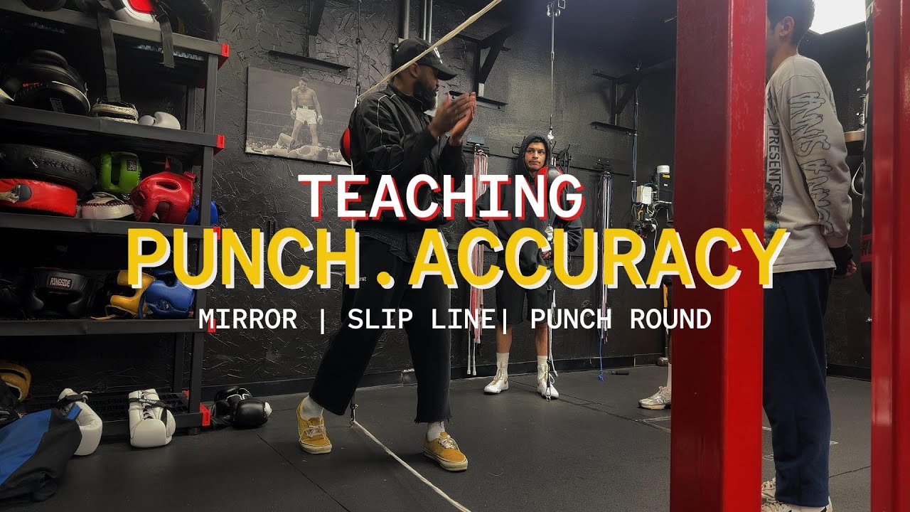 Teaching Punch Selection & Target Awareness | Real Session