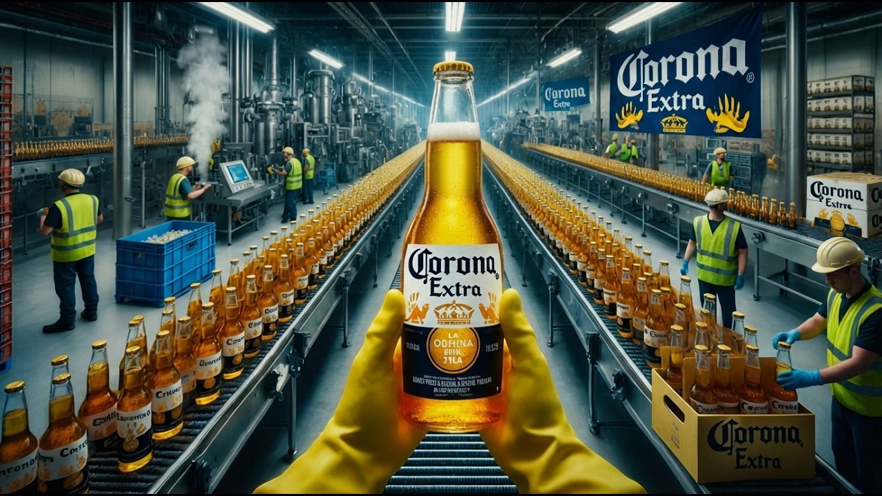 Cerveza Corona establece el brillo como estándar  en el proceso cervecero - Proceso en Fábrica 🏭🍺